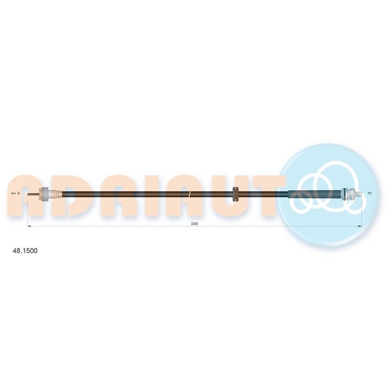Cavo contachilometri Suzuki ADR-48.1500
