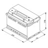 Batteria S4 E10 EFB 75Ah - 730A BOS-0092S4E100