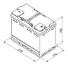 Batteria S5 A08 AGM 70Ah - 760A BOS-0092S5A080